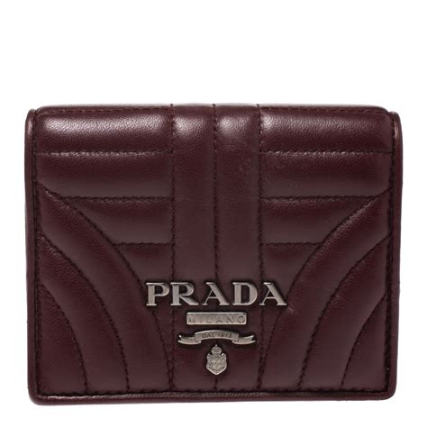 prada nappa impunture wallet|farfetch prada wallet.